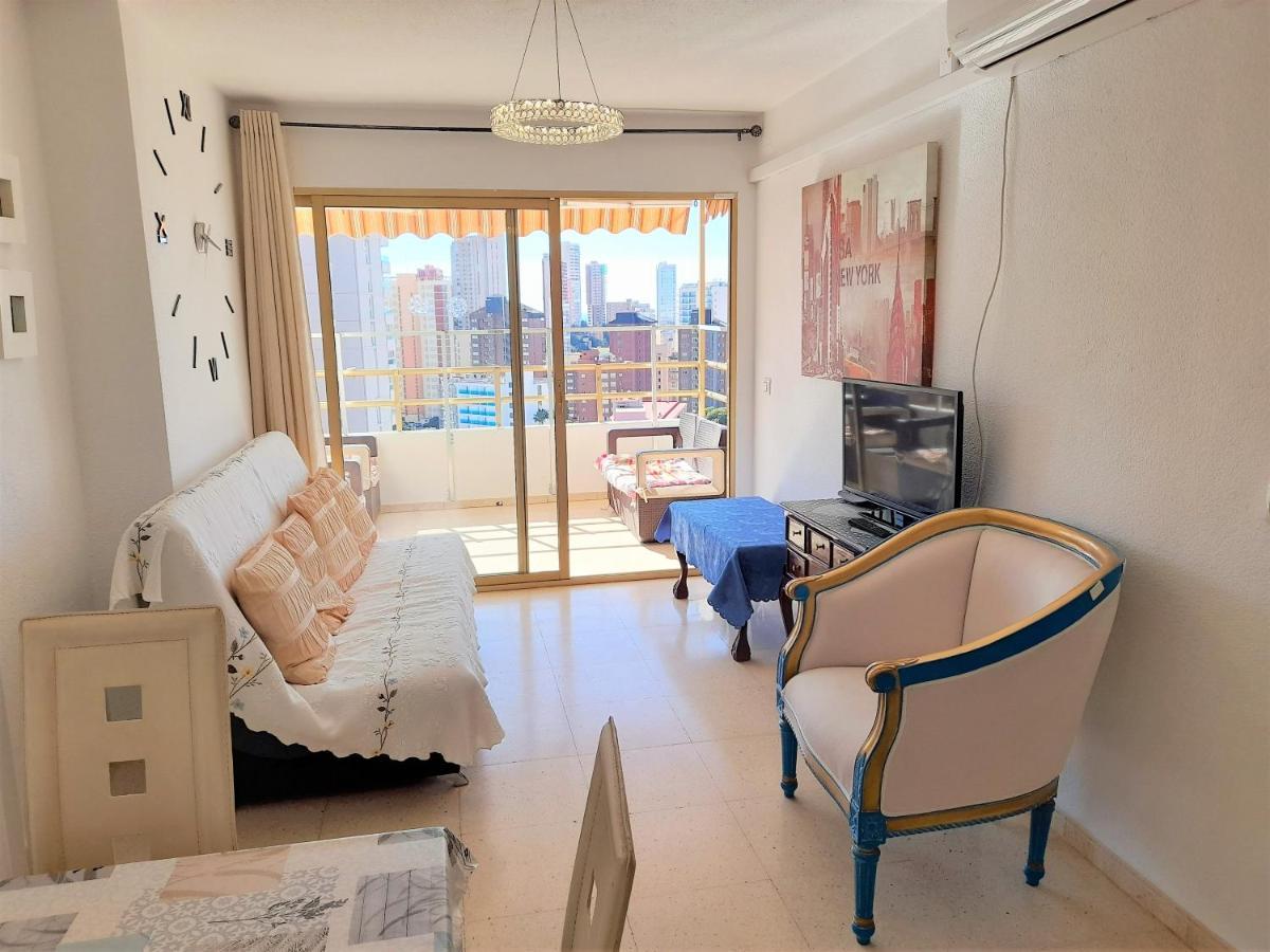 Agustina Apartment In Rincon De Loix -Free Parking, Wi-Fi, Pool, New Air Conditioning, Sea View Benidorm Dış mekan fotoğraf